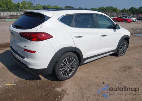 2019 Hyundai Tucson Ultimate z USA, uszkodzony, nr VIN KM8J3CAL3KU018229